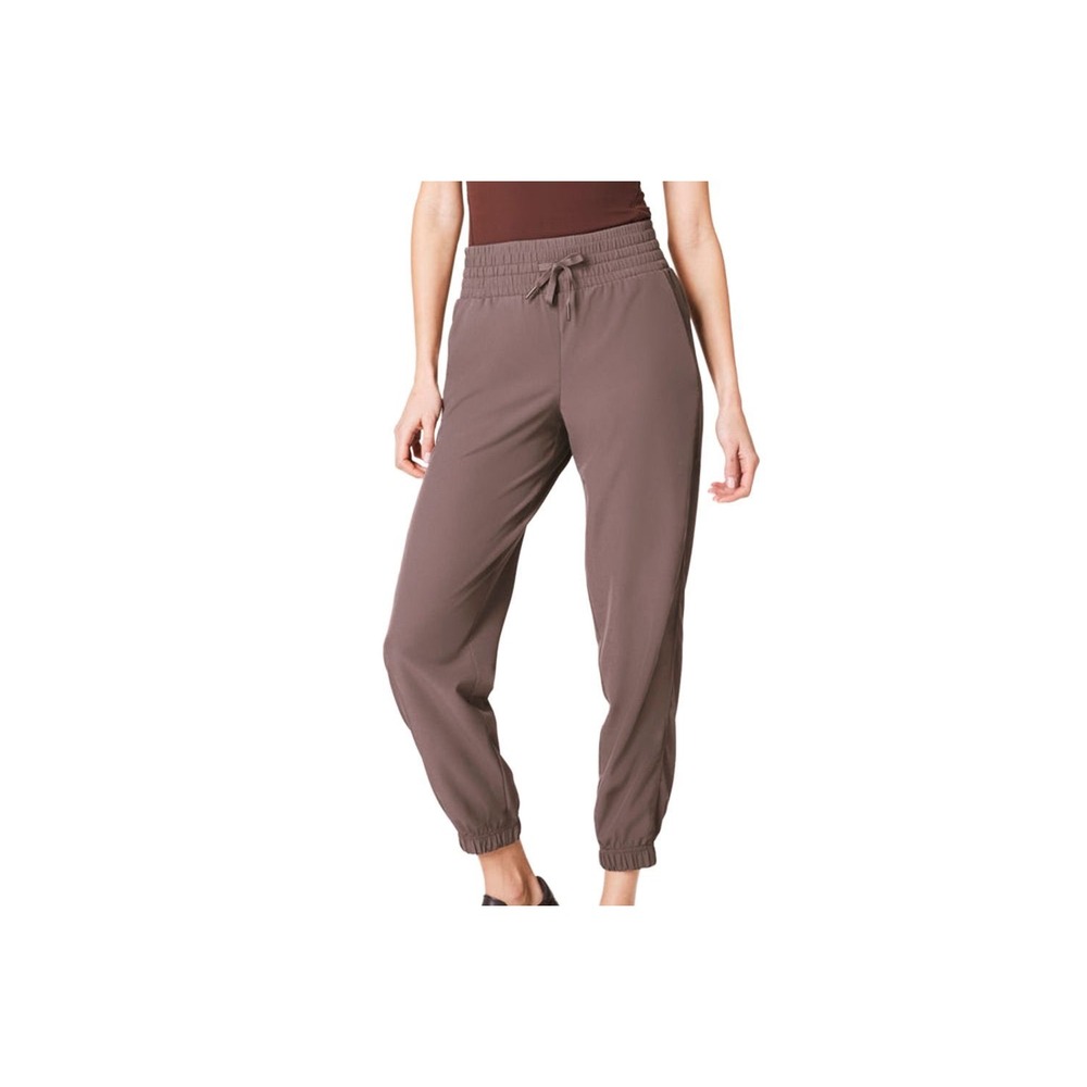 Spanx On The Move Jogger Pants In Smoke Size Medium Athleisure Travel Comfort